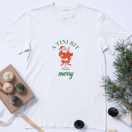 ちょっとクリスマス気分 サンタクロース Tシャツ