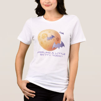 ちょっとコウモリに魅せられてる? トライブレンドTシャツ