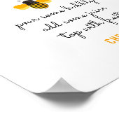 ちょっとハチミツが行く途中の桃佐バー ポスター (角)