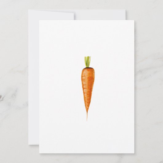 ちょっとバニーが行く！赤ちゃんシャワー 招待状 (裏面)