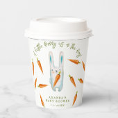ちょっとバニーが行く！赤ちゃんシャワー 紙コップ (正面)