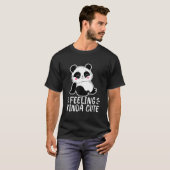 ちょっとパンダな気分のパンダ Tシャツ (正面フル)