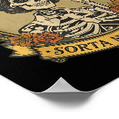 ちょっとラッチ ちょっとナイチンゲール スケルトンナース ハロウィン ポスター (角)