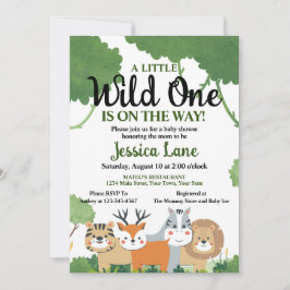 ちょっとワイルドな赤ちゃんの歓迎会 招待状
