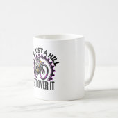 ちょっと上り坂だ コーヒーマグカップ (正面右)