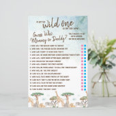 ちょっと乱暴な誰だと思う？赤ちゃんシャワーゲーム (スタンド正面)