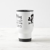 ちょっと乳癌間違った花型女性歌手を選びました トラベルマグ (中央)