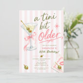 ちょっと大人になったかな 30歳の誕生日パーティーの招待状 招待状 (スタンド正面)