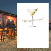 ちょっと大人になった Cocktail Party 30歳の誕生日 招待状