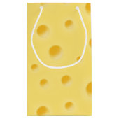 ちょっと安い！スイスチパーソナライズされたーズスモール スモールペーパーバッグ (裏面)