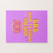 ちょっと待ってて、続きを読み終えなきゃ ジグソーパズル (横)