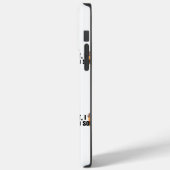 ちょっと待ってコーヒーちょうだい - 笑えるコーヒーカップの名言デザイン Case-Mate iPhoneケース (裏面 / 左)