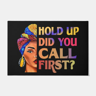 ちょっと待って最初に言ったクールの女の子 ドアマット