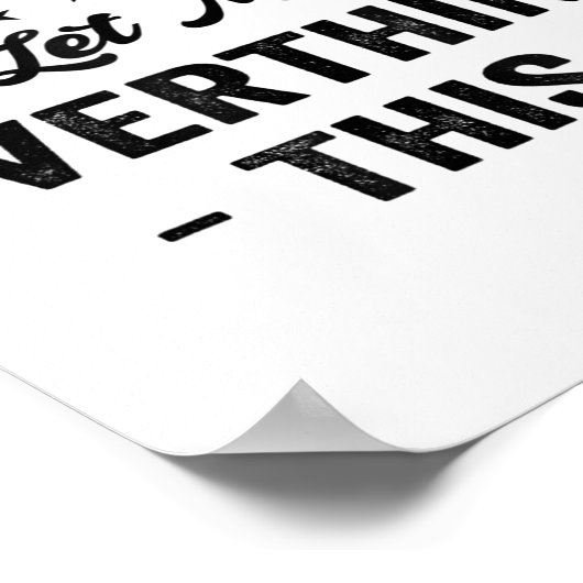 ちょっと待って私にこの皮肉なおもしろいグラフを考え直せ ポスター (角)