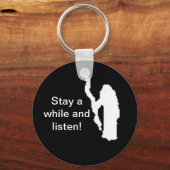 ちょっと待って聞て！-キーホルダー キーホルダー (正面)