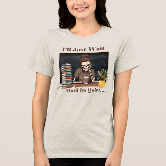 ちょっと待って トライブレンドTシャツ (正面)