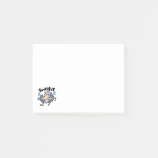 ちょっと待って ハシビロコウ 伝言メモ ポストイット