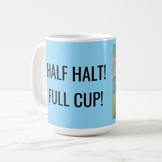 ちょっと待って!一杯! コーヒーマグカップ (正面左)