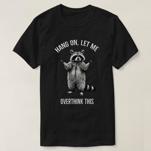 ちょっと待って 考えさせて シャツ – サラシックR Tシャツ (デザイン正面)