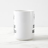 ちょっと待って、考えさせて ラテマグ コーヒーマグカップ (中央)