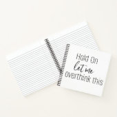 ちょっと待って、考えすぎな私 ノートブック (内部)