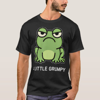 ちょっと怒ったカエル 楽しいジョーク Tシャツ