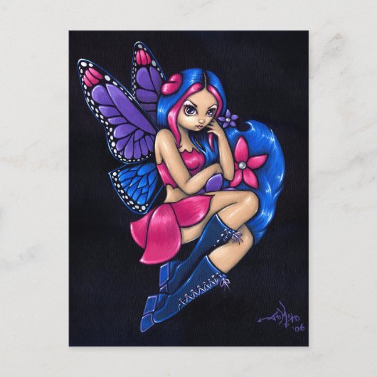 「ちょっと恥ずかしがり屋」のはがき ポストカード (正面)