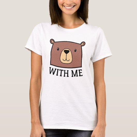 ちょっと我慢してください Tシャツ (正面)