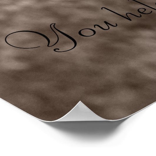 ちょっと手を握ってたら… ポスター (角)