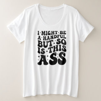 ちょっと扱いにくいかも プラスサイズTシャツ