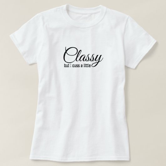 ちょっと毒舌な大人女子のTシャツ Tシャツ (デザイン正面)