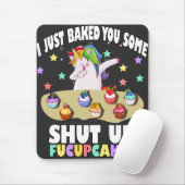 ちょっと焼いたお前にフーカップケーキのTシャツを マウスパッド (マウス)