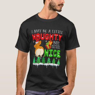 ちょっと生意気だけどいい子クリスマスサンタ Tシャツ
