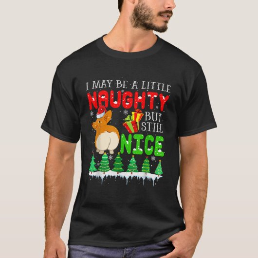 ちょっと生意気だけどいい子クリスマスサンタ Tシャツ (正面)