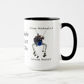 ちょっと男およびぶんぶん言う音のコーヒー・マグ マグカップ