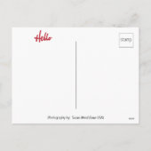 ちょっと立ち寄って挨拶をする シーズンポストカード (裏面)