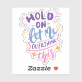 ちょっと考え過ぎさせてくれ | おもしろいドラマの女王 シール (シート)