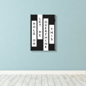 ちょっと考え過ぎさせてくれ キャンバスプリント (インサイチュ (ウッドフロア))