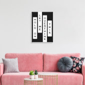 ちょっと考え過ぎさせてくれ キャンバスプリント (インサイチュ (リビング))