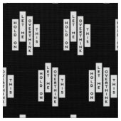 ちょっと考え過ぎさせてくれ ファブリック (クローズアップ)