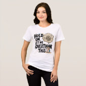 ちょっと考え過ぎよ トライブレンドＴシャツ (正面全面)