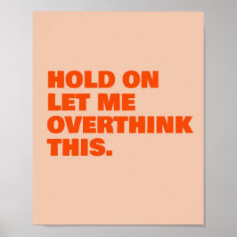 ちょっと考え過ぎよ ポスター