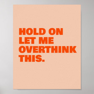 ちょっと考え過ぎよ ポスター