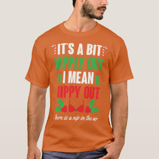 ちょっと肌寒いですね友達へ Tシャツ
