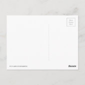 ちょっと離れて、科学するからね ポストカード (裏面)