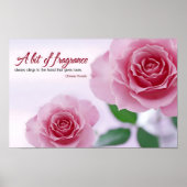 「ちょっと香り」感動的引用文 ポスター (正面)