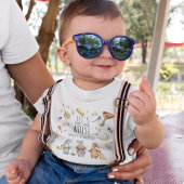 ちょっと騒ぎましょう!アフリカの動物の誕生日 トドラーTシャツ