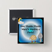 ちょっと騙しますカスタムなボタンを騙して下さい 缶バッジ (正面&裏面)