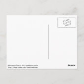 ちょっと騙します騙して下さい ポストカード (裏面)