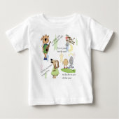 ちょっと騙します-幼児Tシャツを騙して下さい ベビーTシャツ (正面)